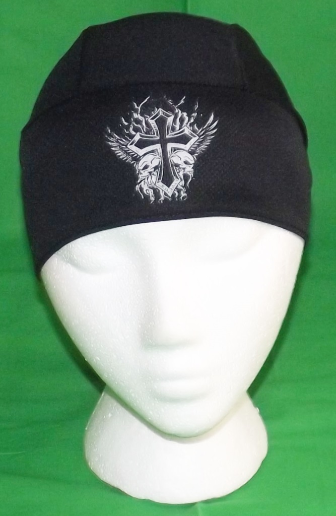 Zandana/Bandana Rouge 'Magma' Pour Bikers - Neuf Sans étiquette, Coton Mélangé, Taille Unique